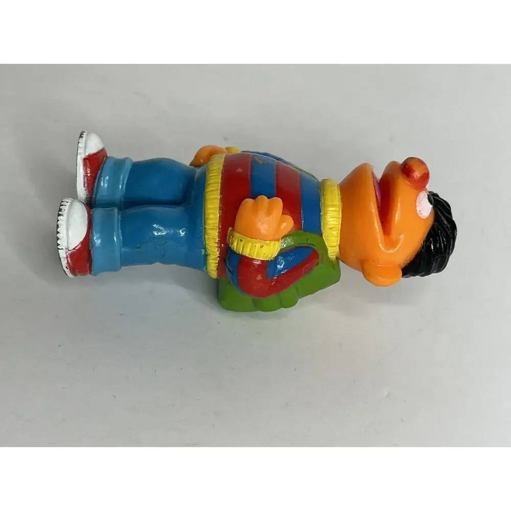 1980's Sesame Street Ernie PVS Figurine Toy SMALL‎ Collectible